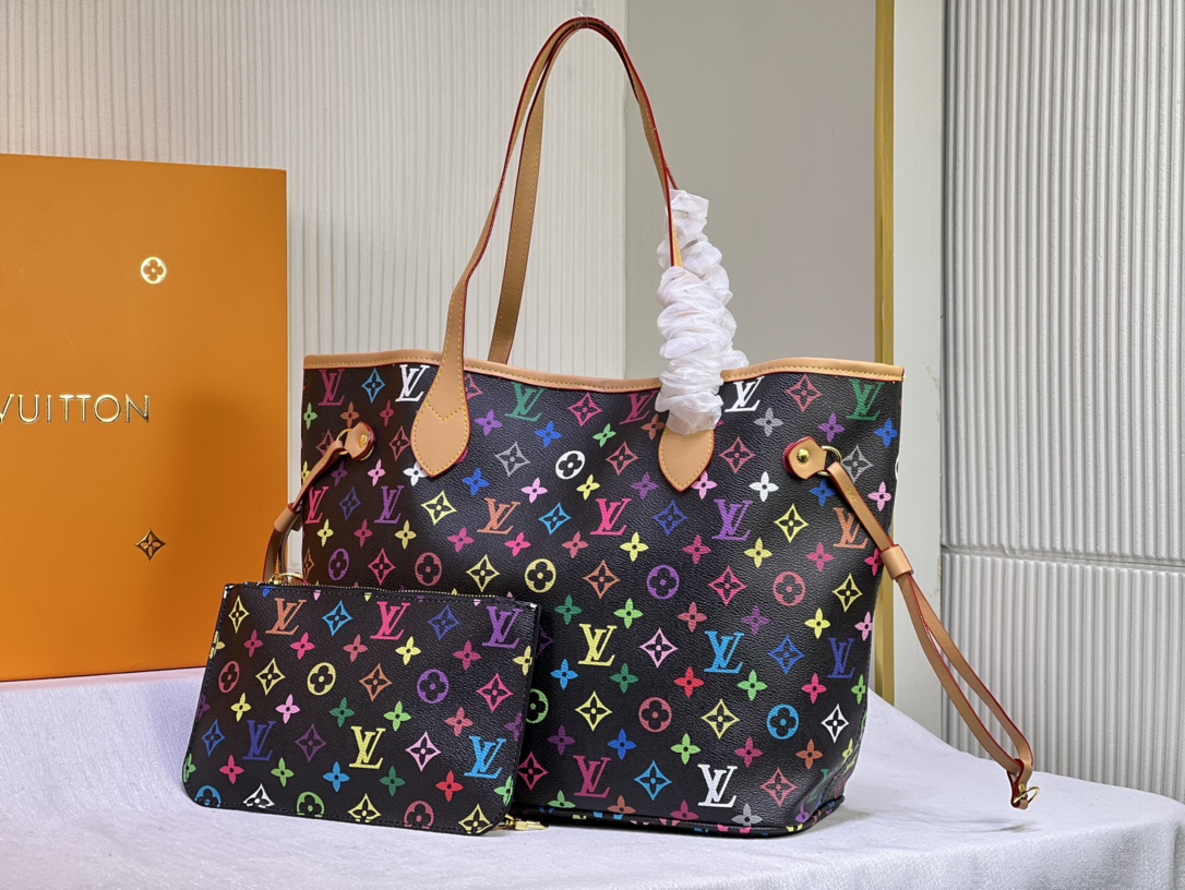 後払い国内発送ルイヴィトン ネヴァーフル M40156 M40995 マルチカラー Monogram  LVスーパーコピーバッグN品代引き可能安全なサイト
